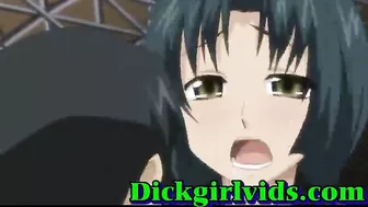 Anime Hentai Girl Group Gangbang and Cummed Orgy with Shemale, Toon, and Hentai