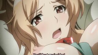 Hentai Coed with Big Boobs Gets Hard Fingered and Wet Pussy