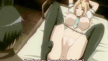 Hentai Coed with Big Boobs Gets Hard Fingered and Wet Pussy