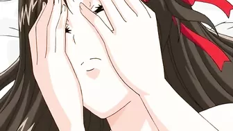 Busty coed's big tits get squeezed and hotly poked!