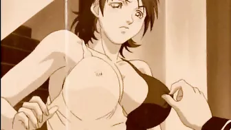 Hentai Shemale Gangbang Threesome with Sexy Anime Toons