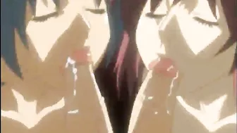 Hentai Shemale Gangbang Threesome with Sexy Anime Toons