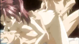 Hentai Shemale Gangbang Threesome with Sexy Anime Toons