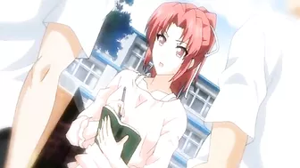 Japanese Foursome with Busty Hentai Sex