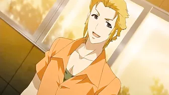 Japanese Foursome with Busty Hentai Sex