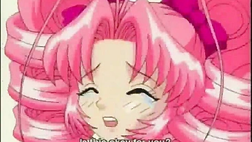 Redhead Hentai with Big Tits Rides Cock