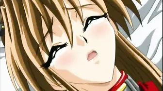 Shemale Threesome Gangbang in Anime Hentai Toon