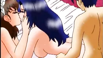 Hardcore Bondage Hentai Gets Whipped and Spanked