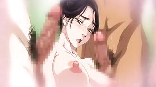 Busty Japanese Group Fucking and Cumming - Hentai, Busty, XXX Japanese