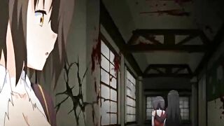 Japanese Hentai Coed Foursome Fucked by Monsters
