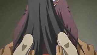 Japanese Hentai Coed Foursome Fucked by Monsters