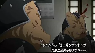 Japanese Hentai Coed Foursome Fucked by Monsters