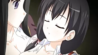 Japanese Hentai Coed Foursome Fucked by Monsters