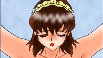 Big Boobed Maids Ride Dick in Hot Hentai Action