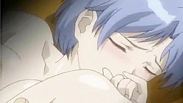 Hentai Lesbian Sex Scene with Three Anime Girls
