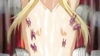 Bondage hentai bigtits with muzzle hard fucked