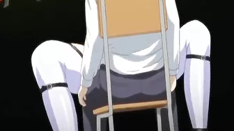 Bondage hentai bigtits with muzzle hard fucked