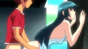 Shemale Hentai Girl Gets Bareback Fucked in Anime Toon