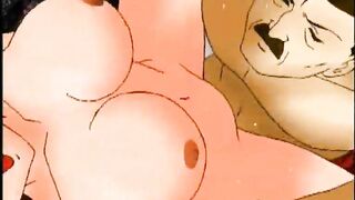 MILF's Big Boobs Get Fucked in Steamy Hentai Action