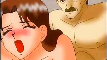 MILF's Big Boobs Get Fucked in Steamy Hentai Action