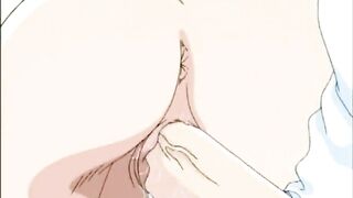 Redhead hentai coed with big tits fucked from behind by big dick, redhead, hentai, coed, big tits