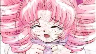 Redhead hentai coed with big tits fucked from behind by big dick, redhead, hentai, coed, big tits