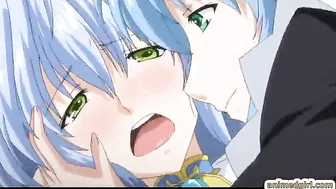 Shemale Hentai with Big Boobs and Big Cock Hot Fucking