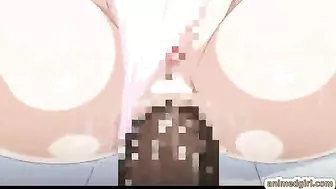 Shemale Hentai with Big Boobs and Big Cock Hot Fucking