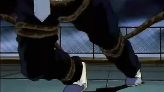 Tentacle-Topped Hentai Girl Gets Caught in Act