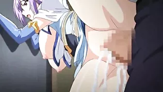 Busty Japanese Schoolgirl Gets Fucked and Creampied