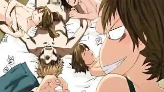 Japanese Hentai Groupfucking and Cum All Over Body Japanese Hentai Groupfucking and Cum All Over Body