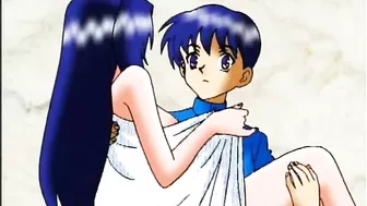 Busty MILF Anime Mom Hot Riding Dick