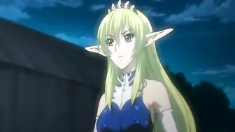 Busty Anime Elf Gets Poked by Shemale in Hentai