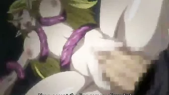 Busty Anime Elf Gets Poked by Shemale in Hentai