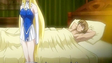 Busty Anime Elf Gets Poked by Shemale in Hentai