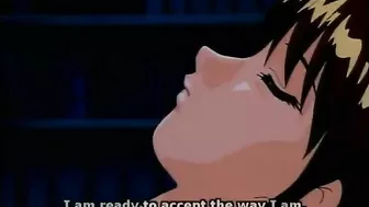 Bound and Gagged Anime Co-Ed Gets Vibrated Wet Pussy