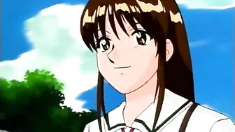 Bound and Gagged Anime Co-Ed Gets Vibrated Wet Pussy