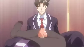 Busty Coed Poked Hard by Hentai, Creamed for Your Pleasure