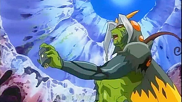 Shemale Gets Gangbanged in Group Anime Sex