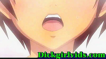 Shemale Blowjob and Hardcore in Anime Hentai