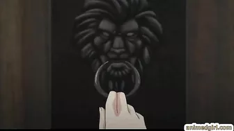 Horny Maid Gets Squeezed and Fucked by Tentacles in Hot Hentai Scene