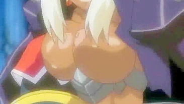 Busty Shemale Breasted and Penetrated in Anime Hentai