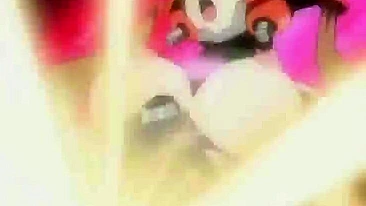 Busty Shemale Breasted and Penetrated in Anime Hentai