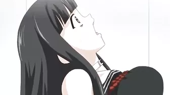 Hentai Coed Gets Shafted with Dildo and Hand Until Creamy Release
