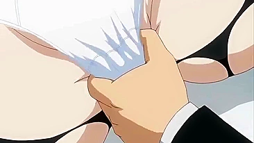 Hentai Coed Gets Shafted with Dildo and Hand Until Creamy Release