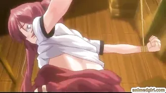 Bondage Coed Gets Vibrator in Wet Pussy - Explore Best Hentai Scenes!