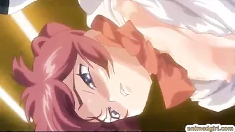 Bondage Coed Gets Vibrator in Wet Pussy - Explore Best Hentai Scenes!