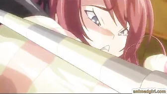 Bondage Coed Gets Vibrator in Wet Pussy - Explore Best Hentai Scenes!