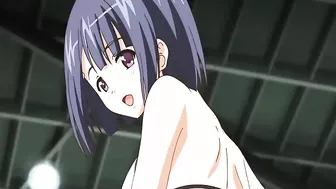 Bound Guy Gets Double Teamed by Two Sexy Hentai girls