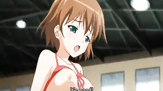 Bound Guy Gets Double Teamed by Two Sexy Hentai girls